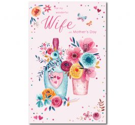 Wonderful Wife Mother's Day Card