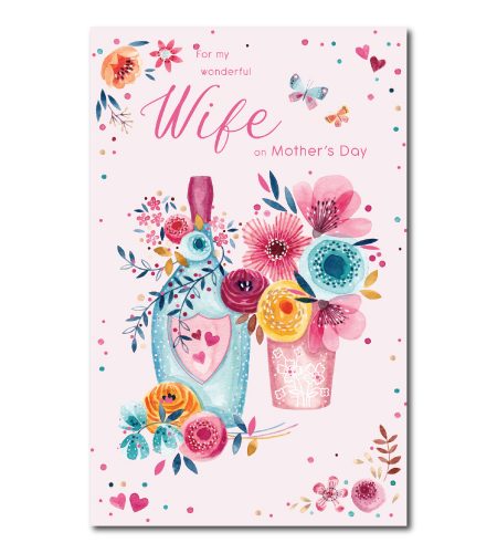 Wonderful Wife Mother's Day Card