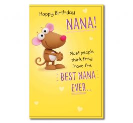 Nana Birthday Card