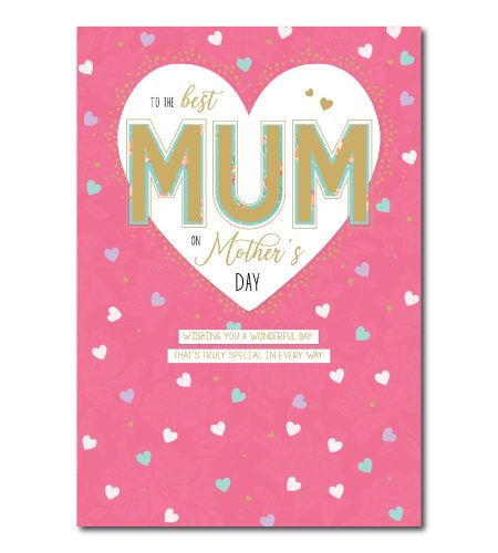 Best Mum Mother's Day Card