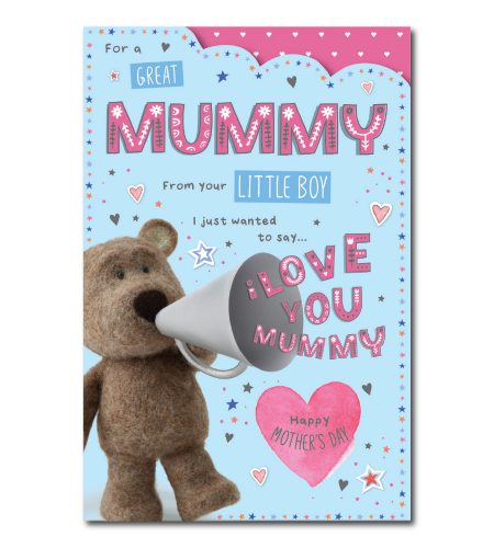 Mummy From Son Mother's Day Card