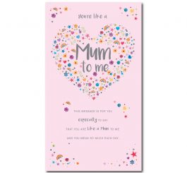 Like A Mum To Me Mother's Day Card