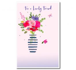 Lovely Friend Birthday Card