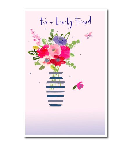 Lovely Friend Birthday Card