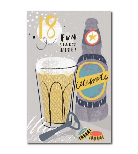 18th Birthday Card