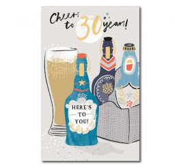 30th Birthday Card