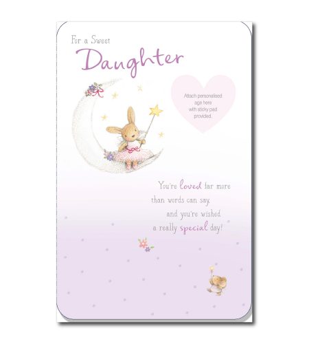 Daughter Birthday Card