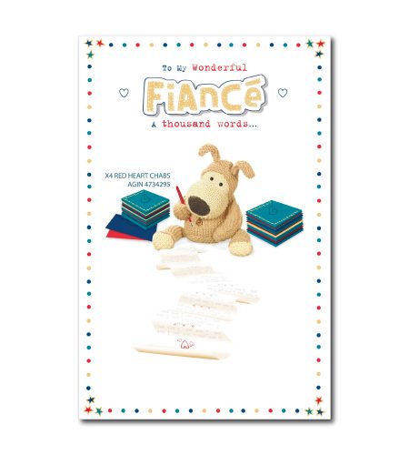 Fiance Boofle Birthday Card