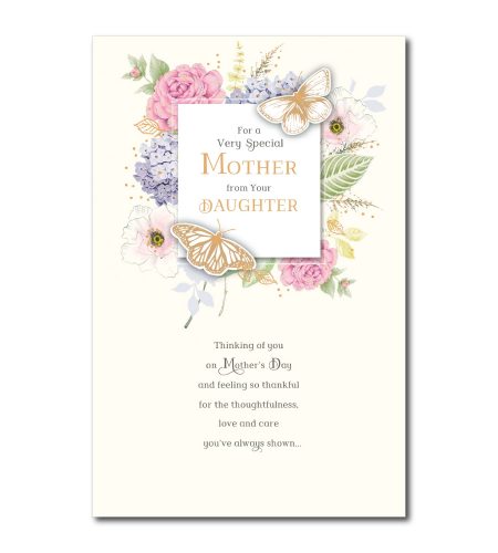 Mother From Daughter Mother's Day Card