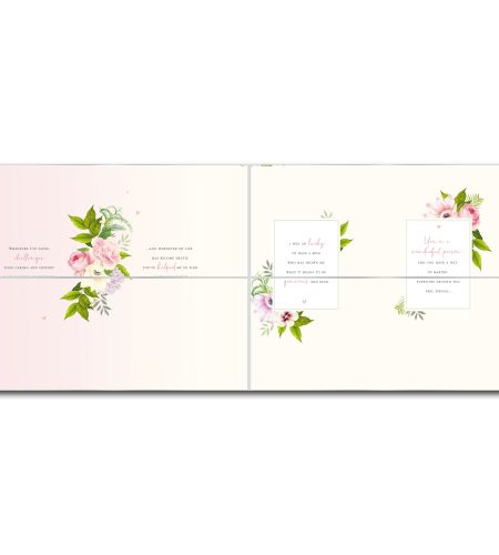 Mum Floral Mother's Day Card - Image 3