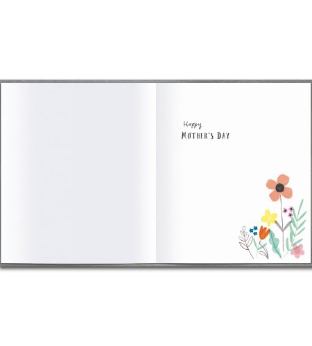 Mum Floral Mother's Day Card - Image 2