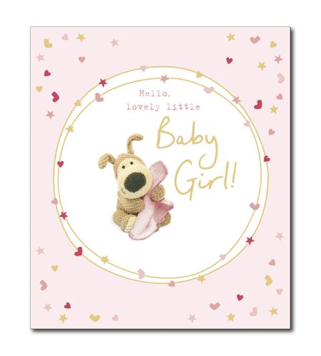 Baby Girl Birth Card