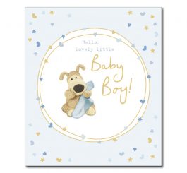 Baby Boy Birth Card