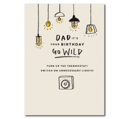 Dad Birthday Humour Card