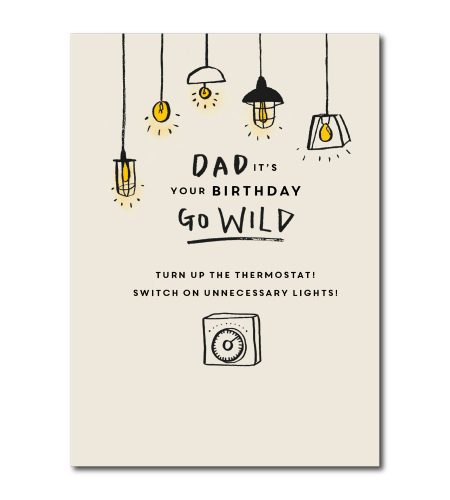 Dad Birthday Humour Card