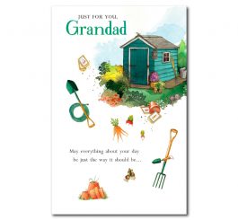Grandad Gardening Birthday Card
