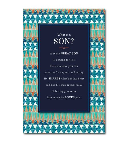 Son Birthday Card