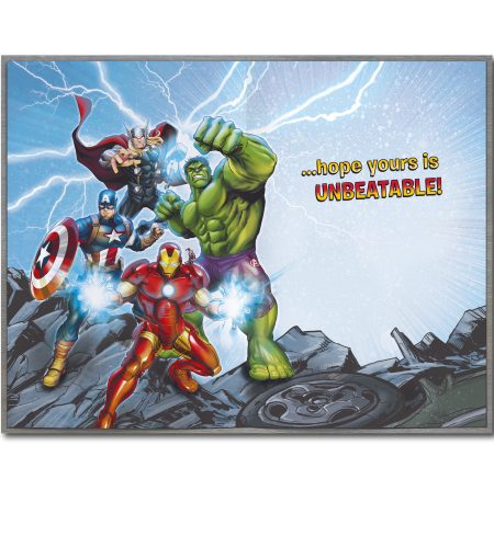 Grandson Marvel's Avengers Birthday Card - Image 2