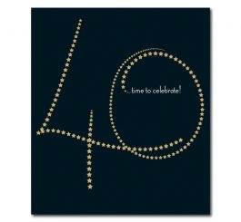 40th Birthday Card