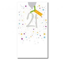 21st Birthday Card