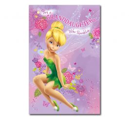 Granddaughter Tinkerbell Birthday Card