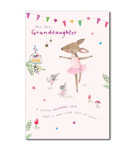 Granddaughter Birthday Card