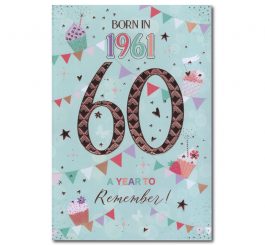 60th Birthday Card