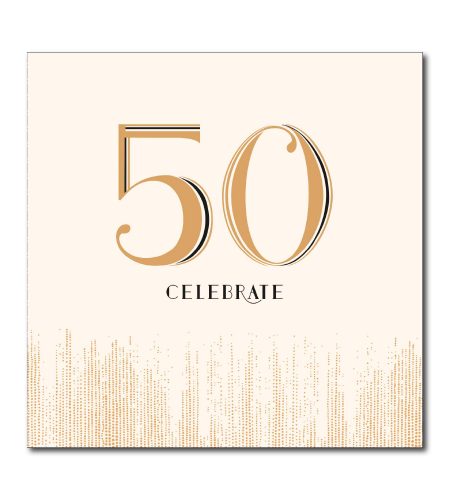 50th Birthday Card