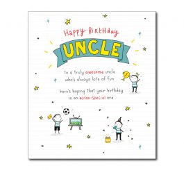 Uncle Birthday Card