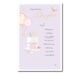 Daughter Birthday Card