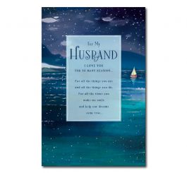 Husband Birthday Card