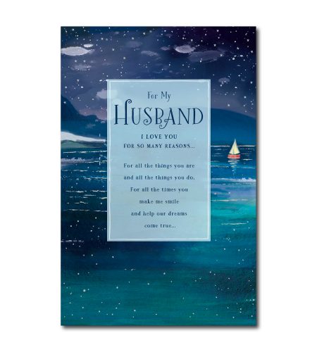 Husband Birthday Card