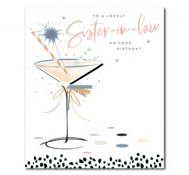 Sister In Law Birthday Card