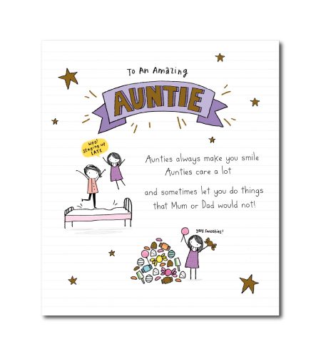 Auntie Birthday Card
