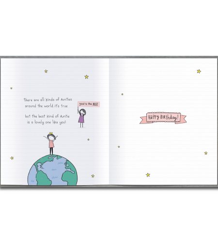 Auntie Birthday Card - Image 2
