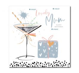 Lovely Mum Birthday Card