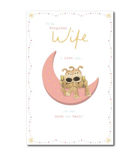 Wife Boofle Birthday Card