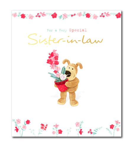Sister In Law Birthday Card