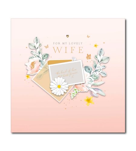 Lovely Wife Birthday Card
