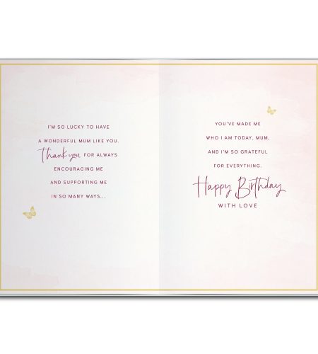 Mum From Son Birthday Card - Image 2