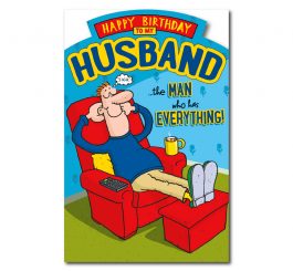 Husband Humour Card