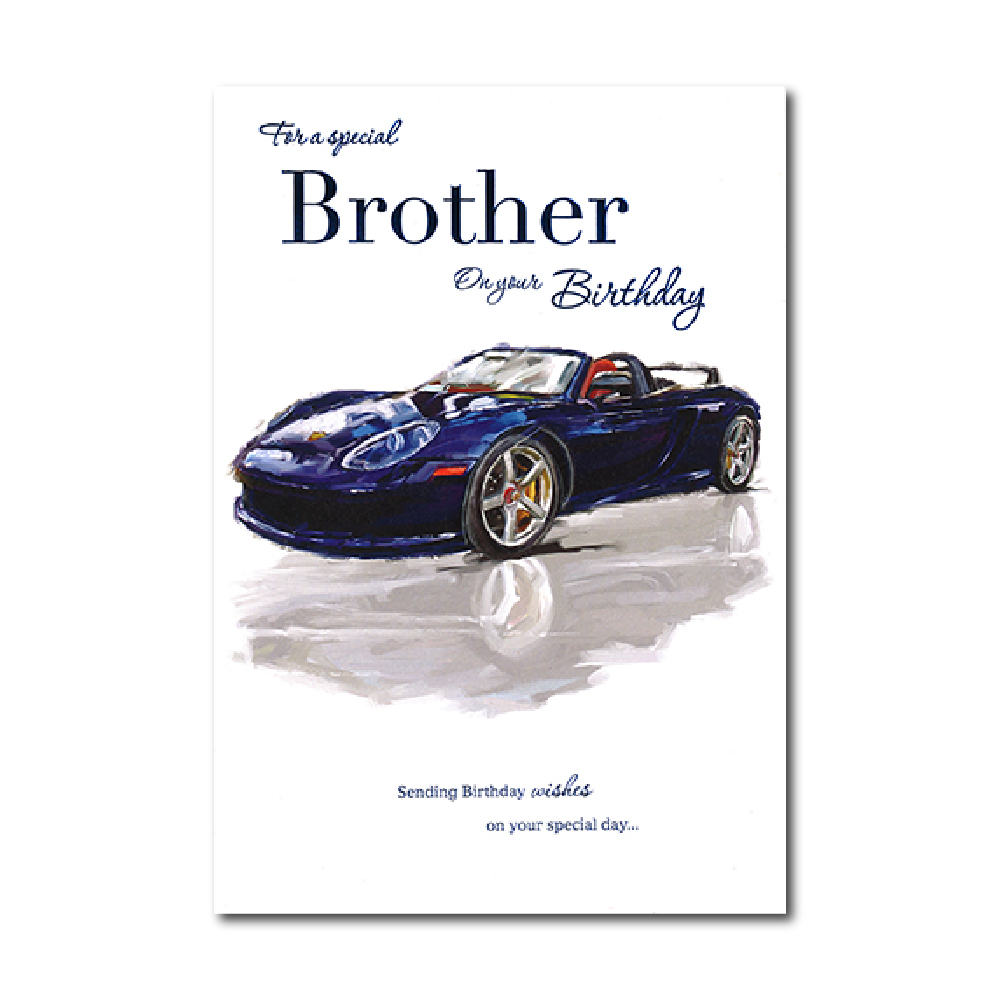 Brother Birthday Card