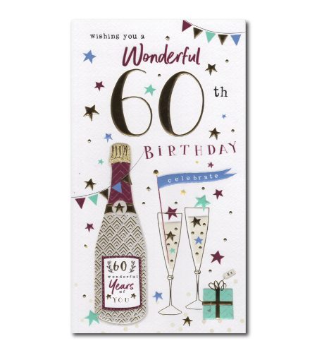 60th Birthday Card