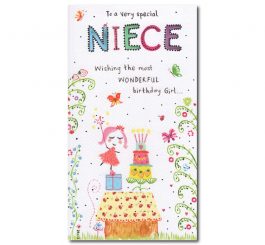 Niece Birthday Card