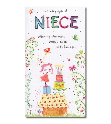 Niece Birthday Card