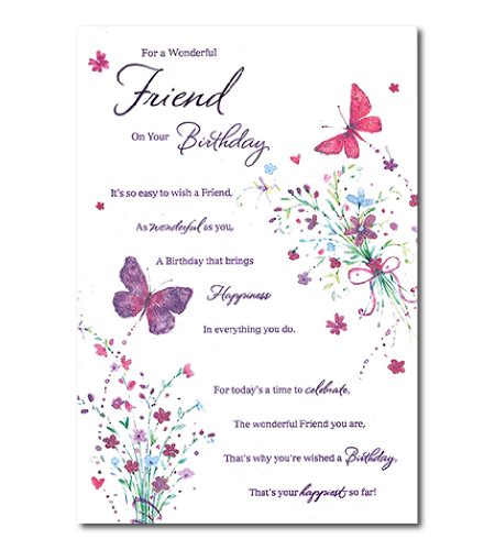 Friend Birthday Card