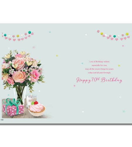 70th Birthday Grandma Card - Image 2