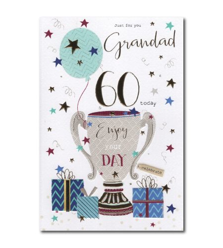 60th Birthday Grandad Card