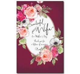 Wife Mother's Day Card