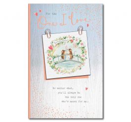 One I Love Birthday Card